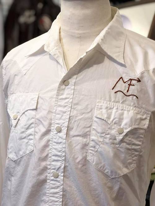 MFSC 『SURPLUS』 BROAD CLOTH DUDE RANCHER SHIRT WHITE