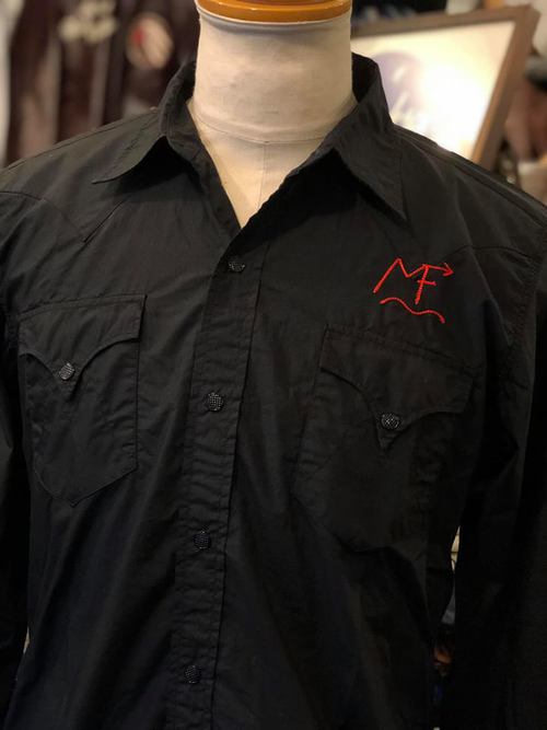 MFSC 『SURPLUS』 BROAD CLOTH DUDE RANCHER SHIRT BLACK