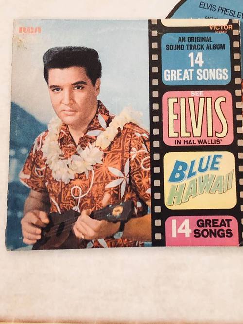 STAR OF HOLLYWOOD OPEN SHIRT 『BULE HAWAII』エルヴィス・プレスリー