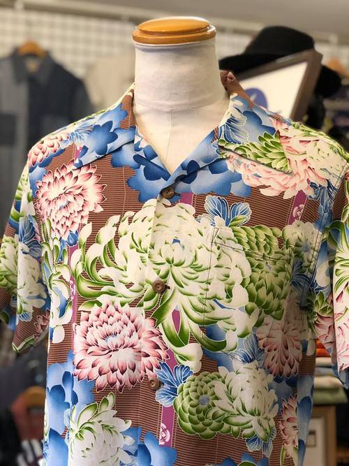 SUN SURF S/S HAWAIIAN SHIRT 『COVERED WITH CHRYSANTHEMUM』
