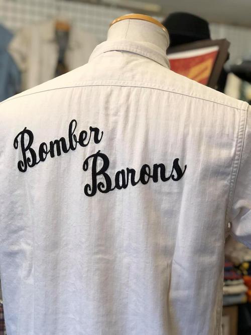BUZZ RICKSONS SQUADRON REUNION S/S SHIRT OFF WHITE