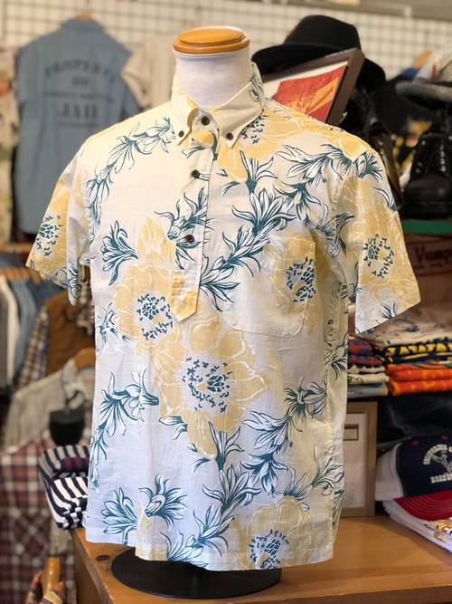 SUN SURF C/L PULLOVER SHIRT 『NIGHT BLOOMING CEREUS』WHT