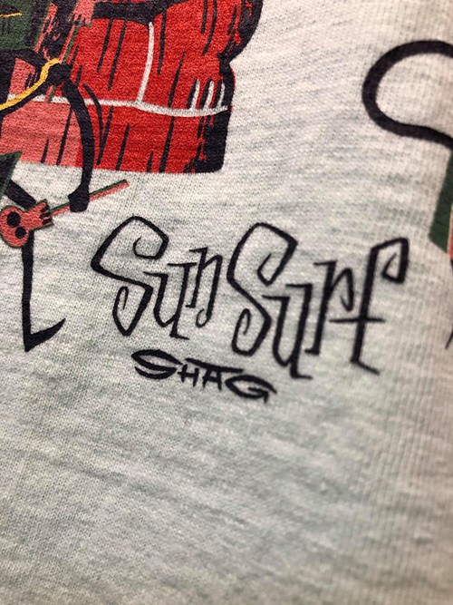 SHAG by SUN SURF S/S T-SHIRT 『PRAYING TO GOD』M.GREEN