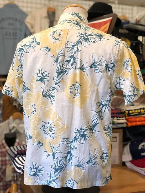 SUN SURF C/L PULLOVER SHIRT 『NIGHT BLOOMING CEREUS』WHT