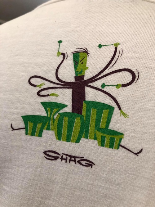 SHAG by SUN SURF S/S T-SHIRT 『BANQUET』OFF WHITE