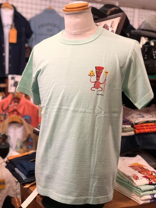 SHAG by SUN SURF S/S T-SHIRT 『PRAYING TO GOD』M.GREEN