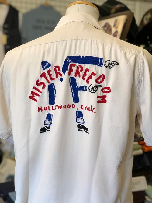 MFSC 『SURPLUS』 RAYON “BOWLER” SHIRT OFF WHITE