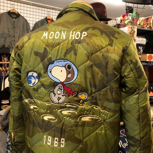 TAILOR TOYO ベトナムライナージャケット Snoopy ”MOON HOPカモフラ