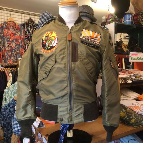 BUZZ RICKSONS Type L-2 “4th FTR.INTCP.SQ.” PATCH CUSTOM