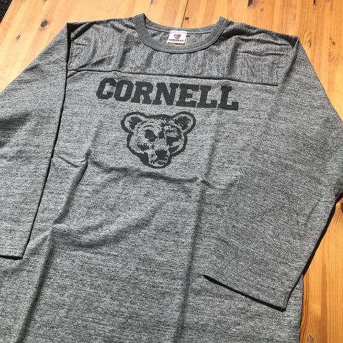 WHITESVILLE FOOTBALL 3/4 T-SHIRT 「CORNELL」H.GRAY