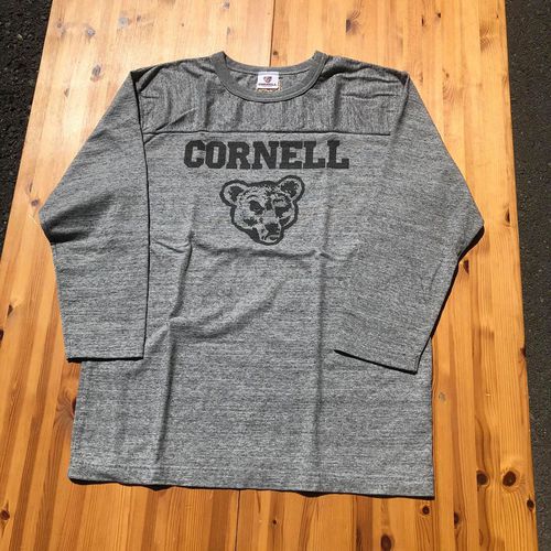 WHITESVILLE FOOTBALL 3/4 T-SHIRT 「CORNELL」H.GRAY