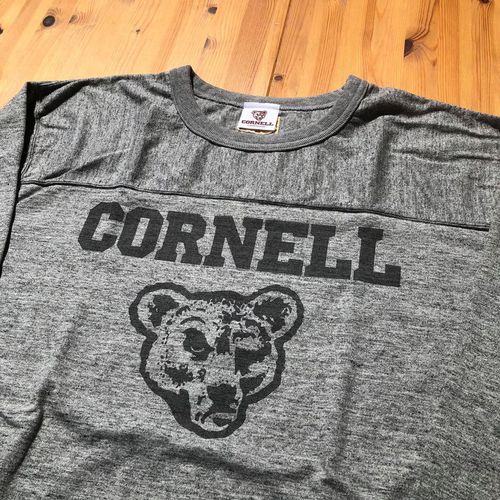 WHITESVILLE FOOTBALL 3/4 T-SHIRT 「CORNELL」H.GRAY