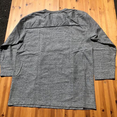 WHITESVILLE FOOTBALL 3/4 T-SHIRT 「CORNELL」H.GRAY