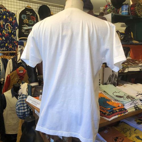 BUZZ RICKSONS SLUB YARN Tee ”45th FIGHTER INTCP.SQ.”WHITE
