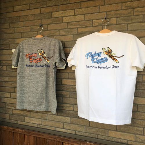 BUZZ RICKSONS SLUB YARN S/S Tee AMERICAN VOLUNTEER GROUP