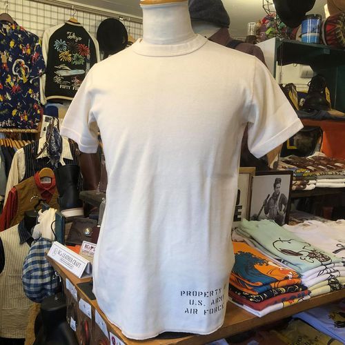 BUZZ RICKSONS S/S THERMAL Tee ”U.S.ARMY AIR FORCES” NATURAL