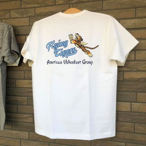 BUZZ RICKSONS SLUB YARN S/S Tee AMERICAN VOLUNTEER GROUP