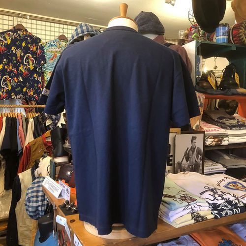 BUZZ RICKSONS×SUN SURF S/S Tee ONE PUKA PUKA CLUB NAVY