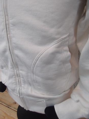 着まわし抜群！FULL　ZIP　SWEAT CARDIGAN『CHIMAYO MOTIF』NATURAL