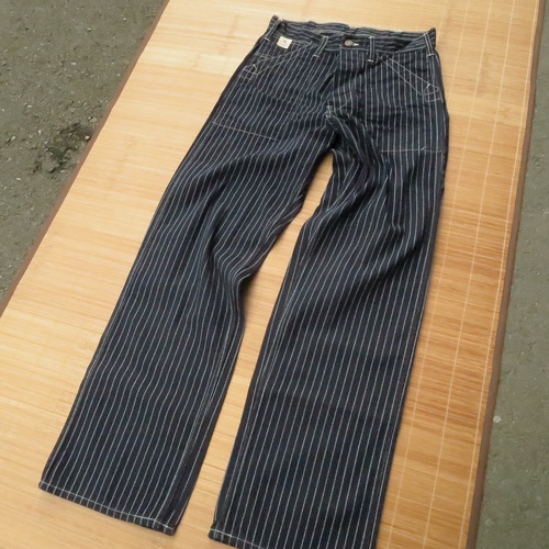 デルソル熊本 / DELSOL kumamoto:SUGAR CANE WABASH STRIPE WORK PANTS 