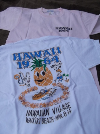 暑い夏にオススメ!サンサーフTee『HAWAII 1964』