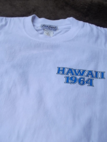暑い夏にオススメ!サンサーフTee『HAWAII 1964』