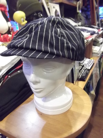 大人気モデル!SUGAR CANE 『WABASH STRIPE APPLEJACK CAP』