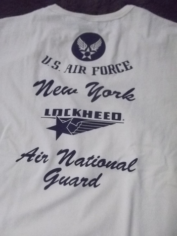 LOCKHEED MARTIN・S/S T-SHIRT『NEW YORK AIR NATIONAL GUARD』
