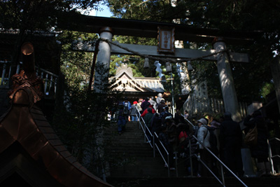 初詣 幣立神社