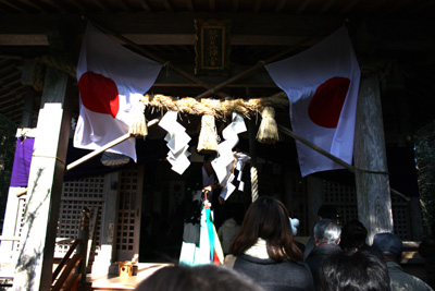 初詣 幣立神社