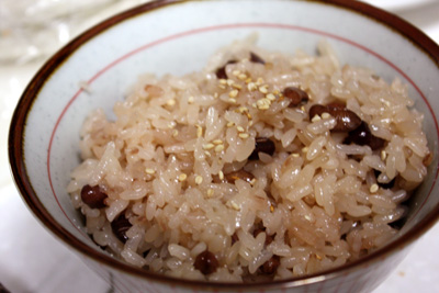 ゴマ&ササゲで七五三の祝料理