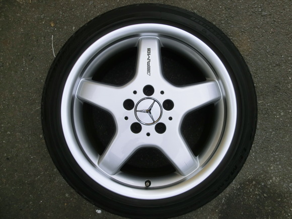 ベンツ AMG ホイール傷リペア(修理)