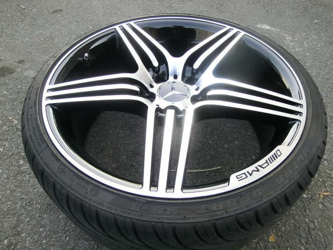 ベンツ AMG ホイール傷リペア(修理)