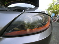 BMW Z4のヘッドライトの曇り取り＆プロテクト