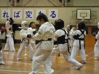 空手少女になれるのか・・・。