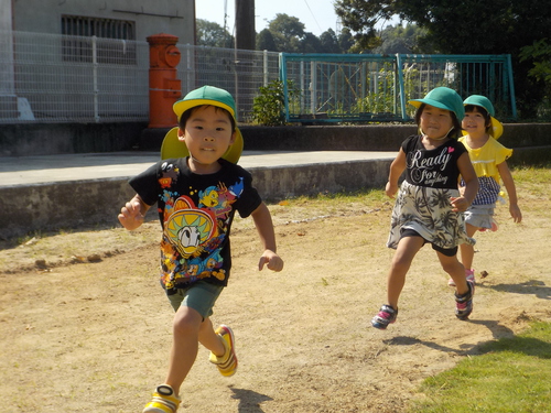 運動会の練習