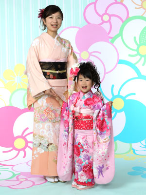 華やか母娘(おやこ)写真♪