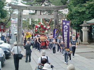 藤崎宮大祭初日