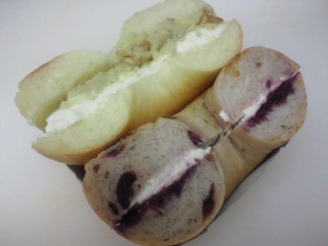 NEW「ベーグルコンビサンド 290円」24日(木)新発売
