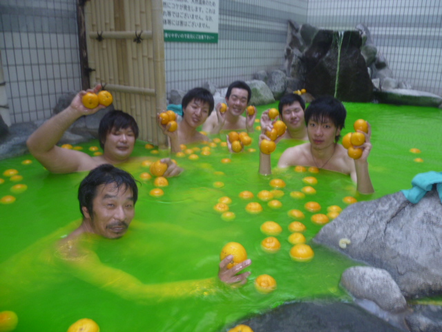 ☆クリスマスチキン☆ゆず湯☆キャンドルナイト