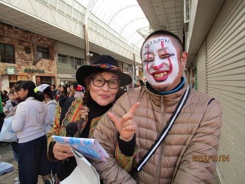 賑わった第２５回 熊本国際交流祭典２０１８
