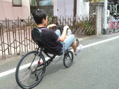 リカンベントは楽しい