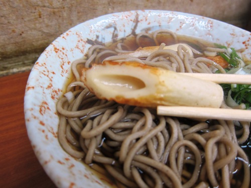 三愛そば (練馬)　焼ちくわそば