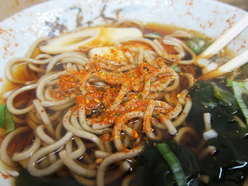 三愛そば (練馬)　焼ちくわそば