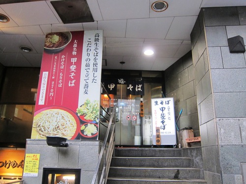 甲斐そば (大森海岸) 春そ