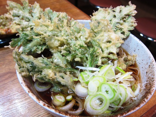 甲斐そば (大森海岸)　春そ