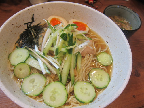 麺処 びぎ屋　(学芸大学)　冷やしジャポネェ〜ゼ　〜柚子の章〜