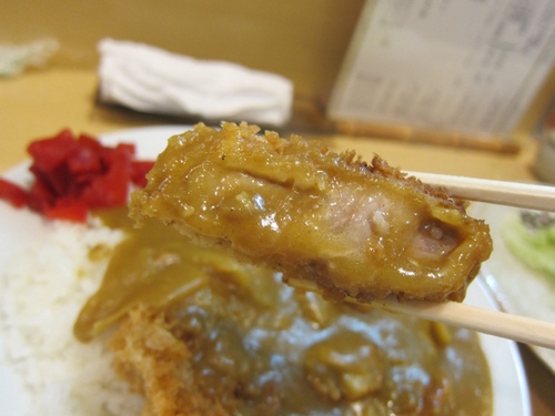 とんかつ燕楽 (池上)　カツカレー