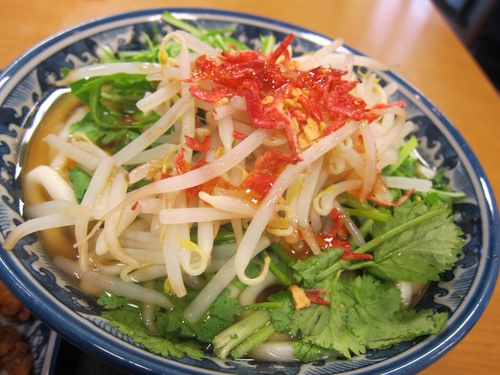 麦の城 (大森)　こく旨パクチーうどん