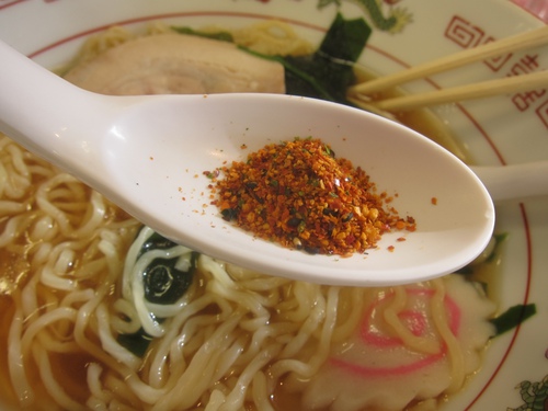 麦の城 (大森)　和風ラーメン